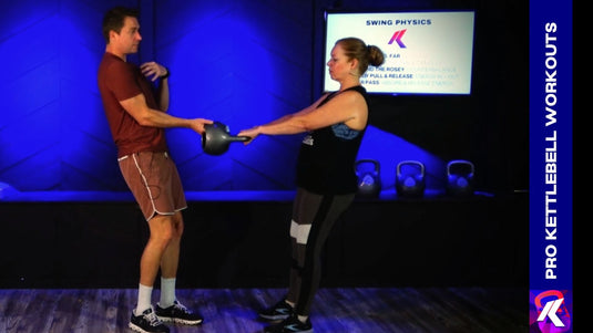 Visual demonstration of  counterbalance in weight lifting