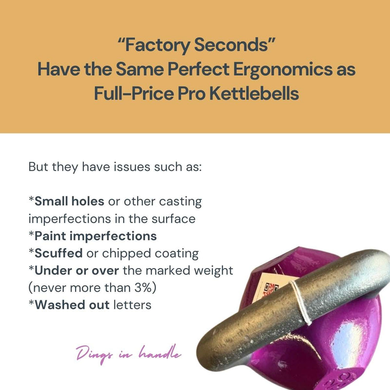 Load image into Gallery viewer, Pro Kettlebell Factory Seconds