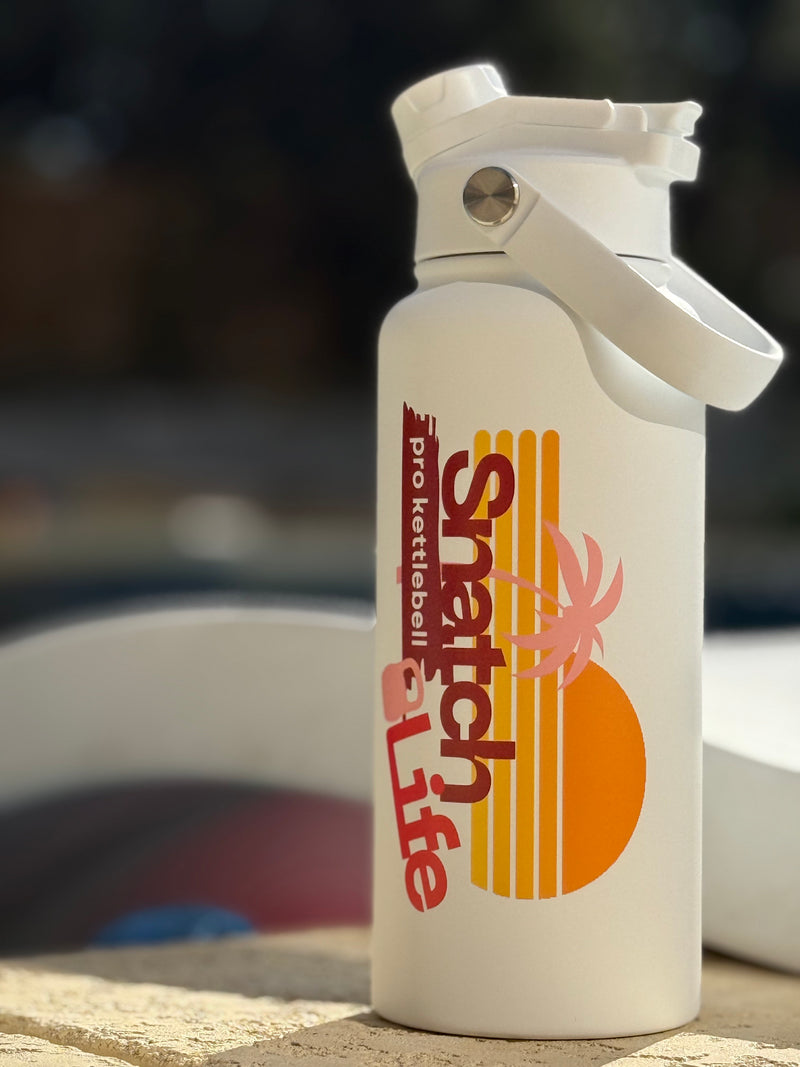 Load image into Gallery viewer, Pro Kettlebell Hydrate Water Bottle 32oz