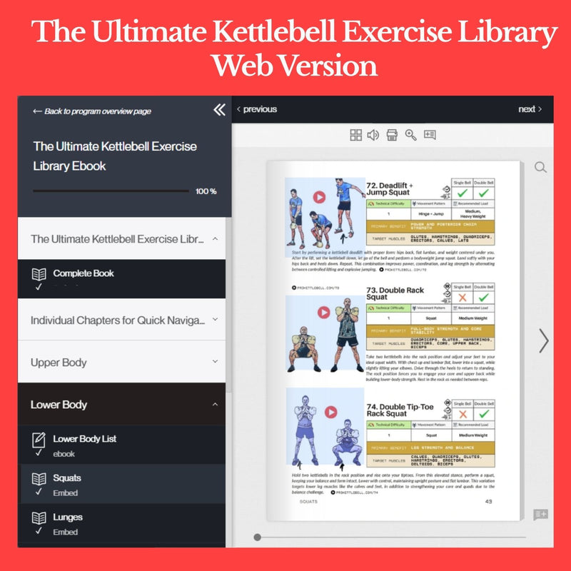Load image into Gallery viewer, The Ultimate Kettlebell Exercise Library Ebook