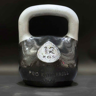 Load image into Gallery viewer, 12kg (26lb) Limited Edition Black Atlas Pro Kettlebell – Factory Second | Made in USA
