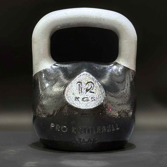 12kg (26lb) Limited Edition Black Atlas Pro Kettlebell – Factory Second | Made in USA