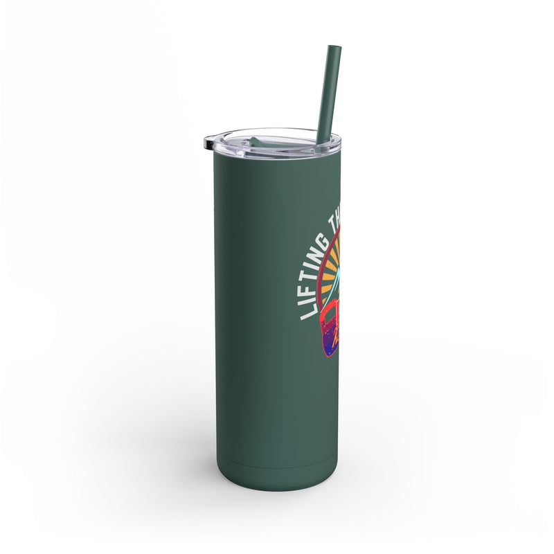 Load image into Gallery viewer, Skinny Matte Tumbler, 20oz
