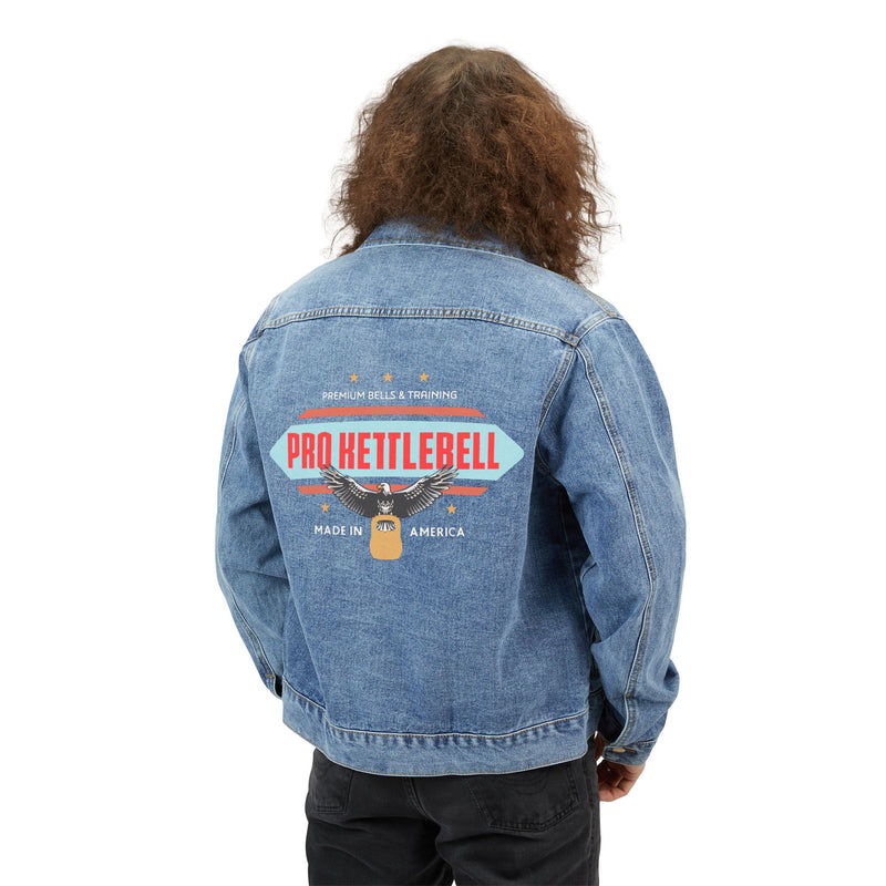 Load image into Gallery viewer, Pro Kettlebell Denim Jacket
