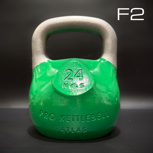 24kg (53lb) Green Atlas Competition Pro Kettlebell Factory Second | Made in USA