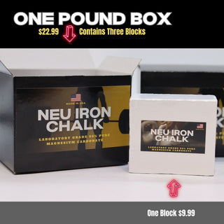 Load image into Gallery viewer, AMAZING Neu Iron Gym Chalk! Made in USA - PURE
