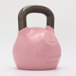 8kg (18lb) Pink Apollo Competition Pro Kettlebell | International Line