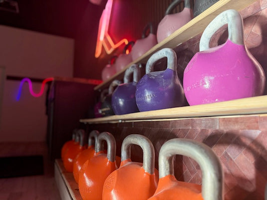 48 Kettlebells. Seven Weights. One Gym-Ready Package.