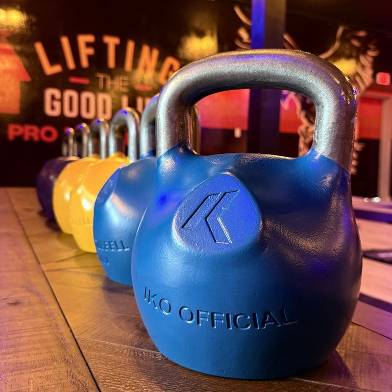 Load image into Gallery viewer, The Triad 12–20kg | Six-Kettlebell Competition Set

