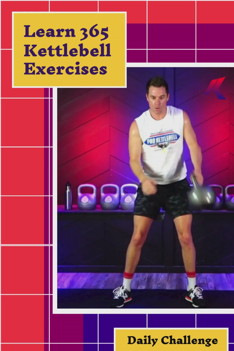 Load and play video in Gallery viewer, Exercise of the Day Program [Kettlebell 365]
