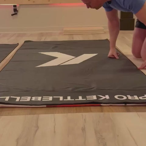 Load and play video in Gallery viewer, Pro Kettlebell Zippered Training Towel
