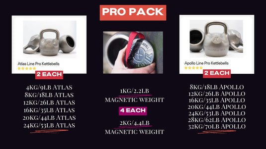 Pro Kettlebell Pro Gym Pack