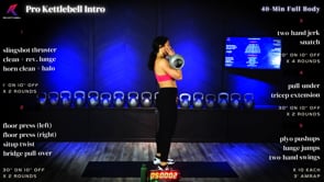Intro to the Pro Kettlebell Video Workout
