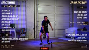 Load and play video in Gallery viewer, 20-Minute Kettle-Killer Full Body Workout
