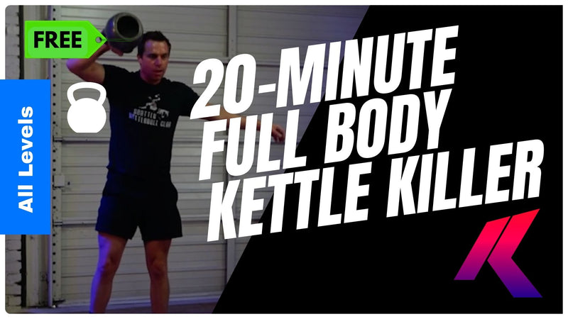 Load image into Gallery viewer, 20-Minute Kettle-Killer Full Body Workout
