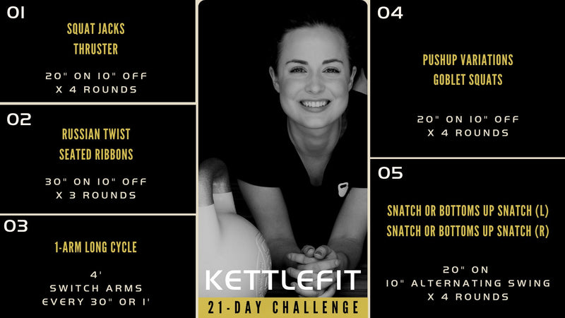 Load image into Gallery viewer, 21-Day Kettlebell Challenge TRAINER FILE (21 Written Workouts/Template)
